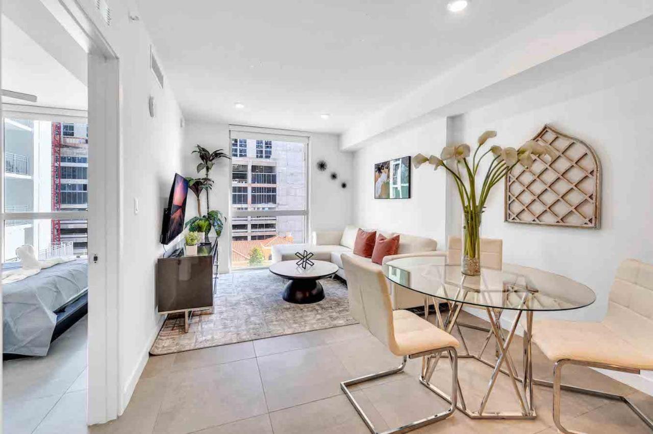 Modern Unit In Downtown Miami With Free Parking Exterior foto