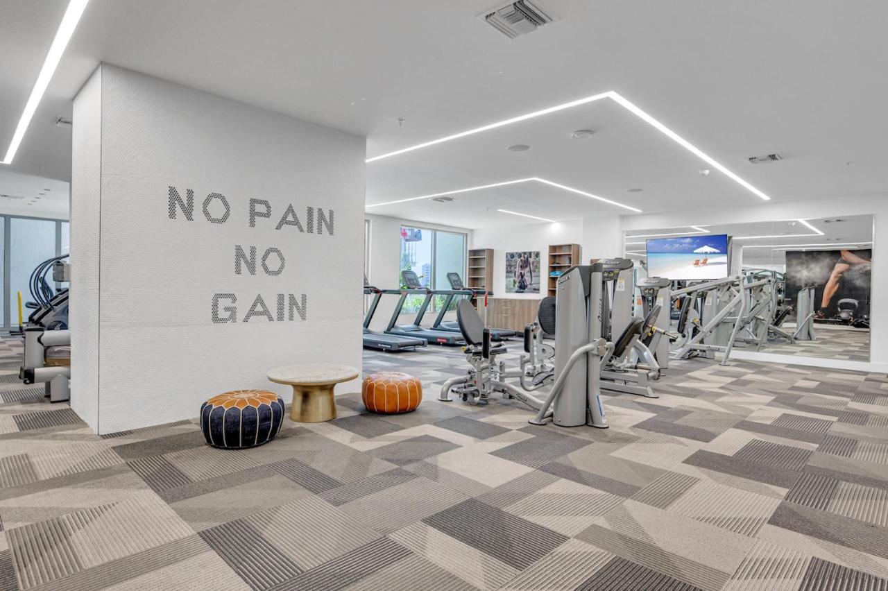 Modern Unit In Downtown Miami With Free Parking Exterior foto