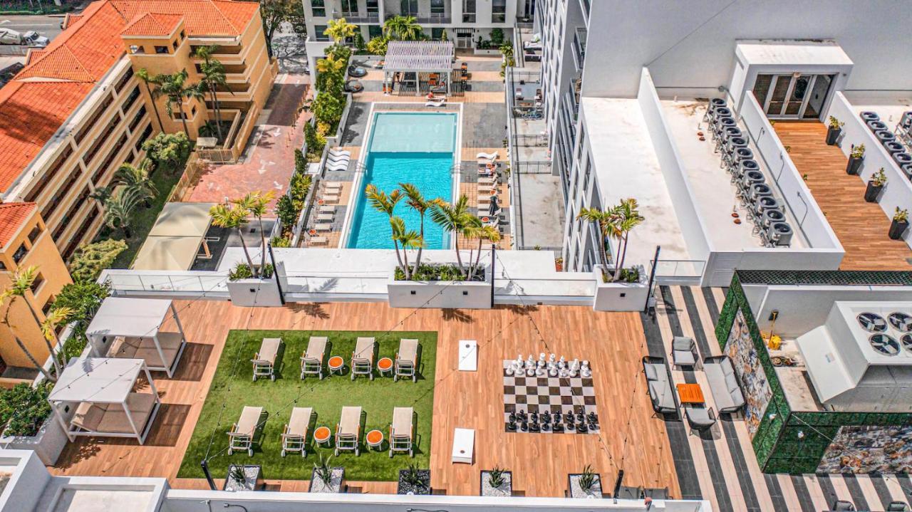 Modern Unit In Downtown Miami With Free Parking Exterior foto