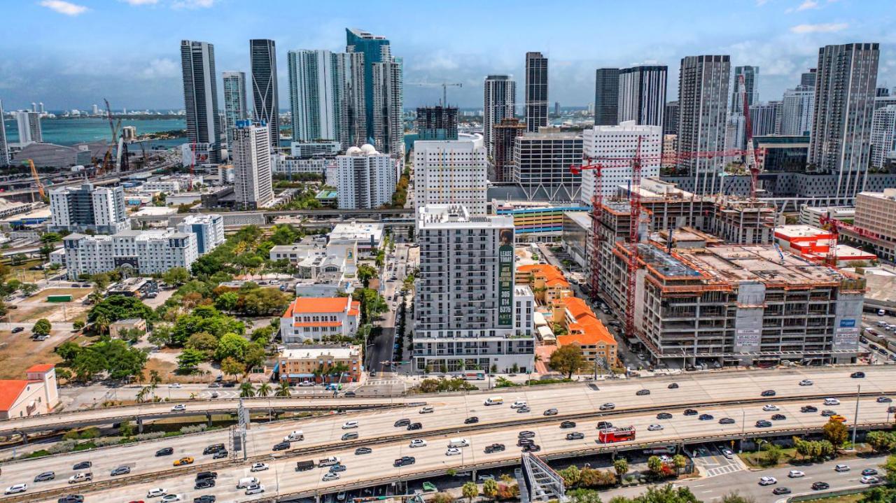 Modern Unit In Downtown Miami With Free Parking Exterior foto