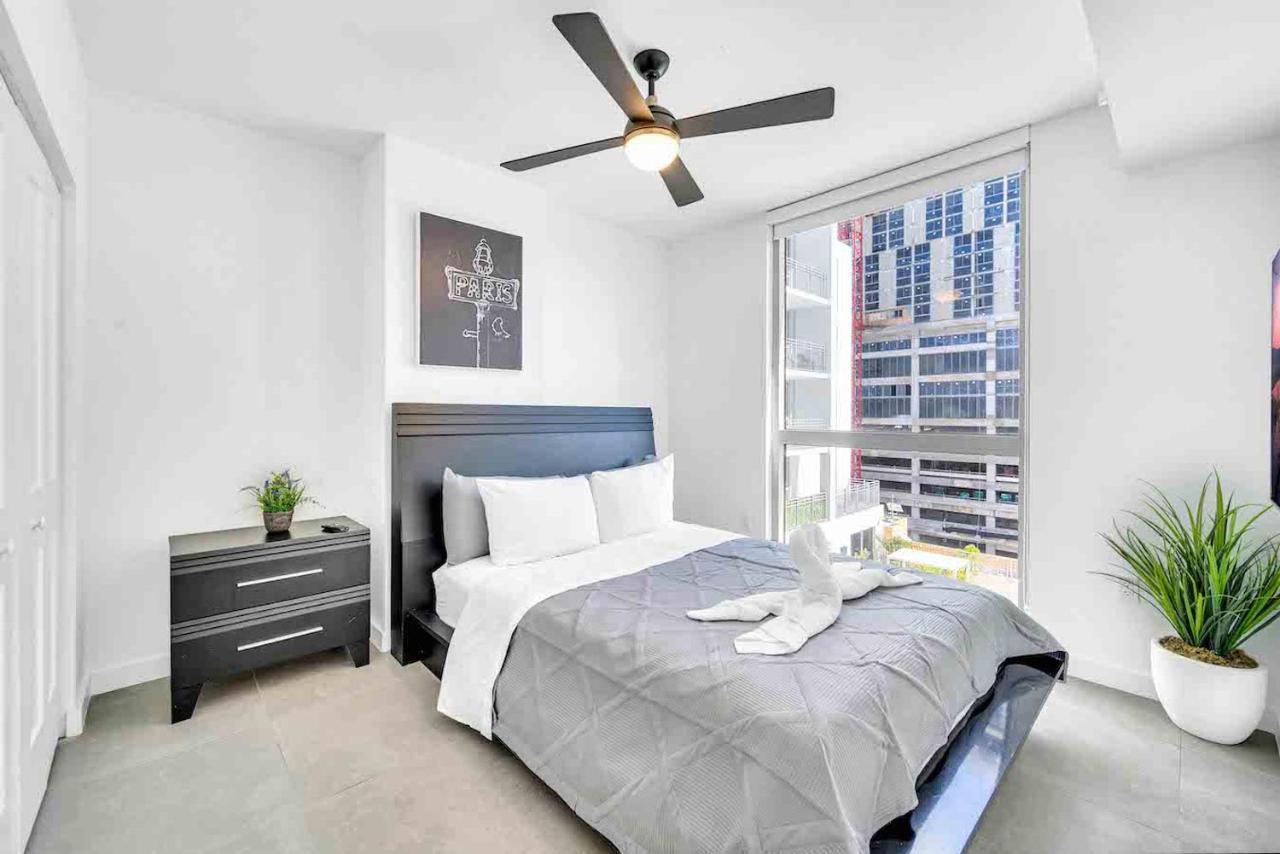 Modern Unit In Downtown Miami With Free Parking Exterior foto