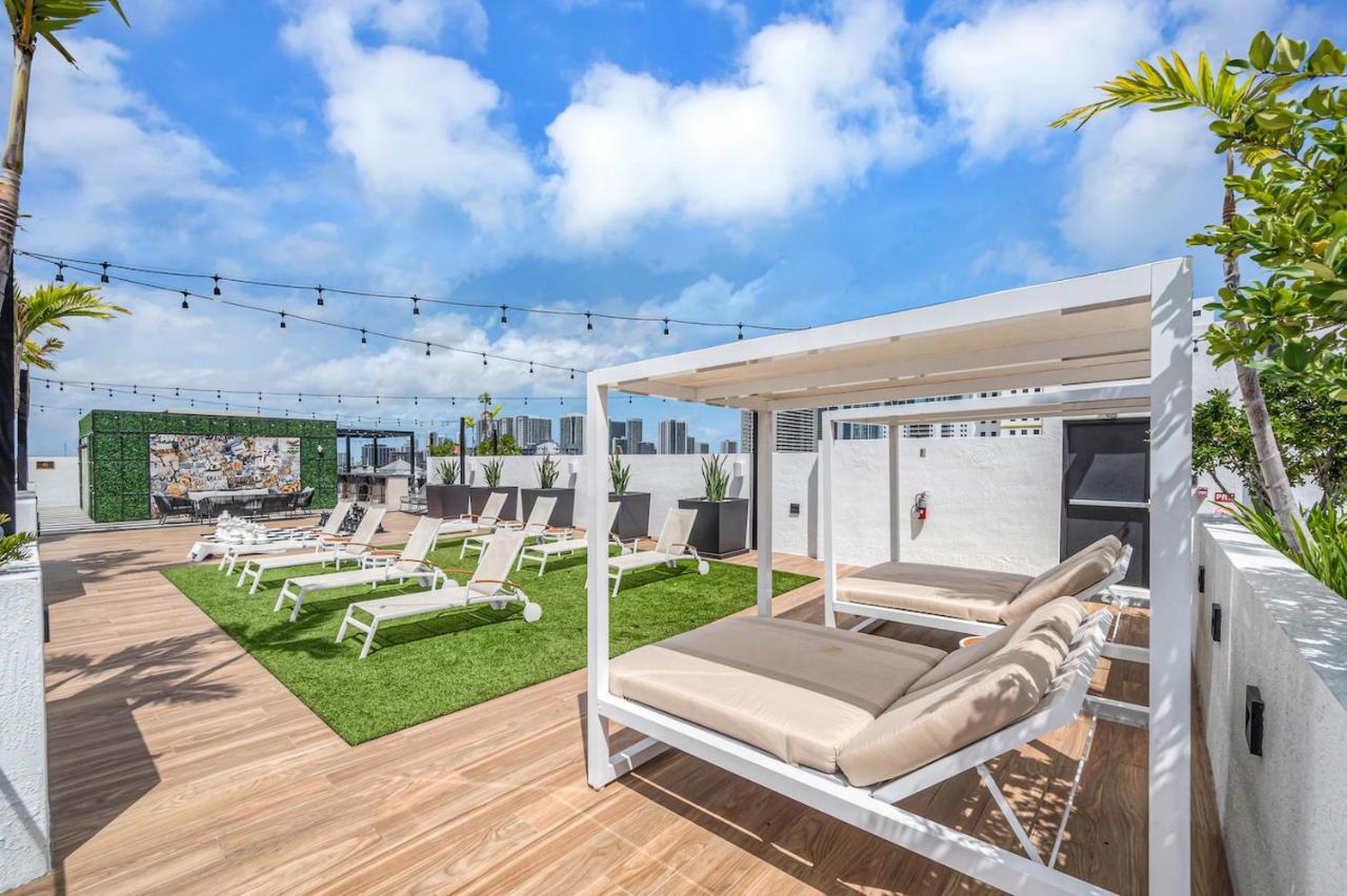 Modern Unit In Downtown Miami With Free Parking Exterior foto