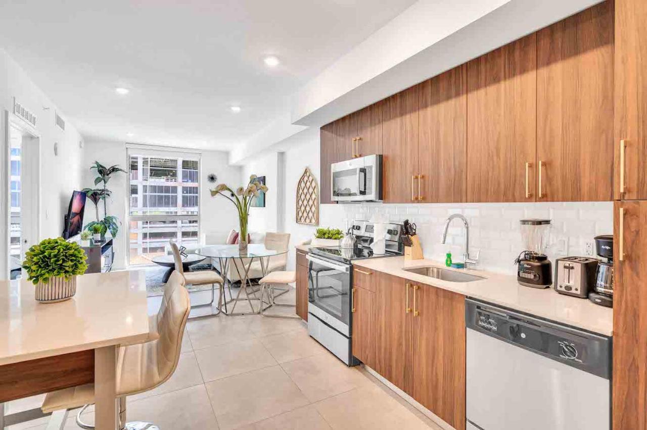 Modern Unit In Downtown Miami With Free Parking Exterior foto