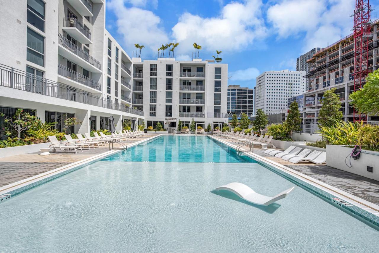 Modern Unit In Downtown Miami With Free Parking Exterior foto