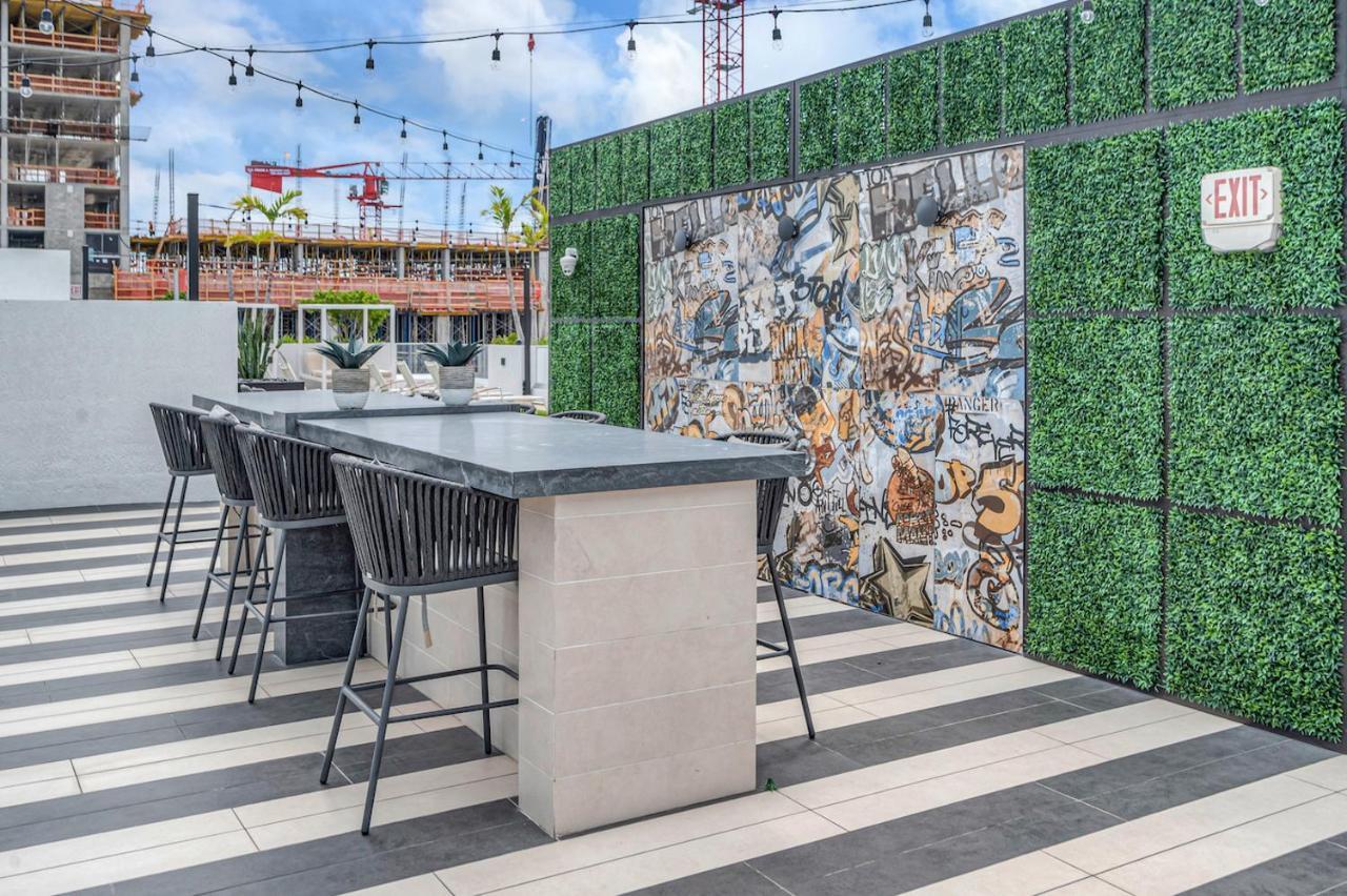 Modern Unit In Downtown Miami With Free Parking Exterior foto